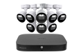 Système DVR filaire Lorex 4K 2 To avec 20 caméras (16 filaires et 4 Wi-Fi) et dissuasion intelligente. Caméras Bullet filaires CVI