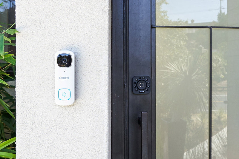 Lorex 2K Wi-Fi Video Doorbell (Wired) with Wi-Fi Chime Kit (32GB)