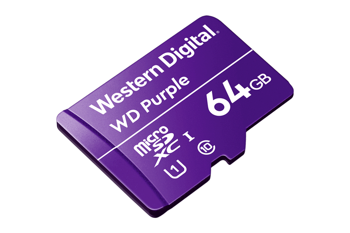 64GB microSD card for Wi-Fi and Wire-Free systems 64GB microSD card for Wi-Fi and Wire-Free systems