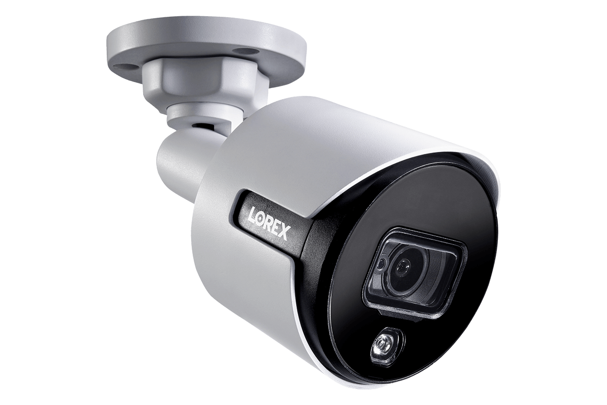 4K Ultra HD Active Deterrence Security Camera with Color Night Vision