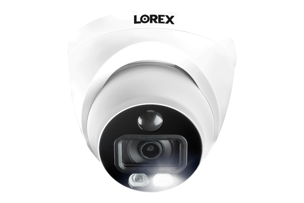 4K Ultra HD Active Deterrence Dome Security Camera