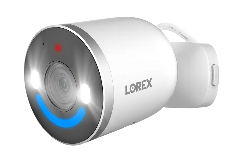 Lorex 4K Spotlight Indoor/Outdoor Wi-Fi 6 Security Camera with Smart Security Lighting - Open Box