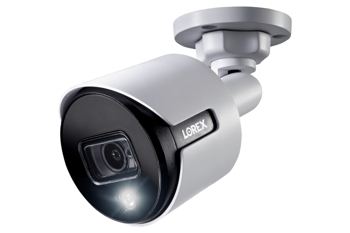 4K Ultra HD Active Deterrence Security Camera with Color Night Vision