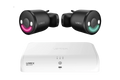 Système filaire Lorex Fusion Series 4K+ 16 canaux (8 filaires + 8 Wi-Fi Fusion) 2 To avec caméras Spotlight intérieures/extérieures
