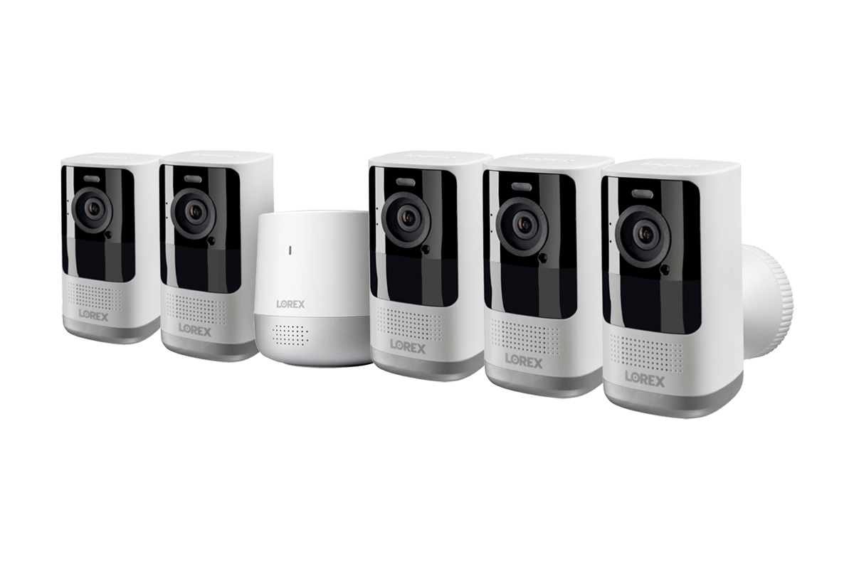 2K Wire-Free, Battery-operated Security System