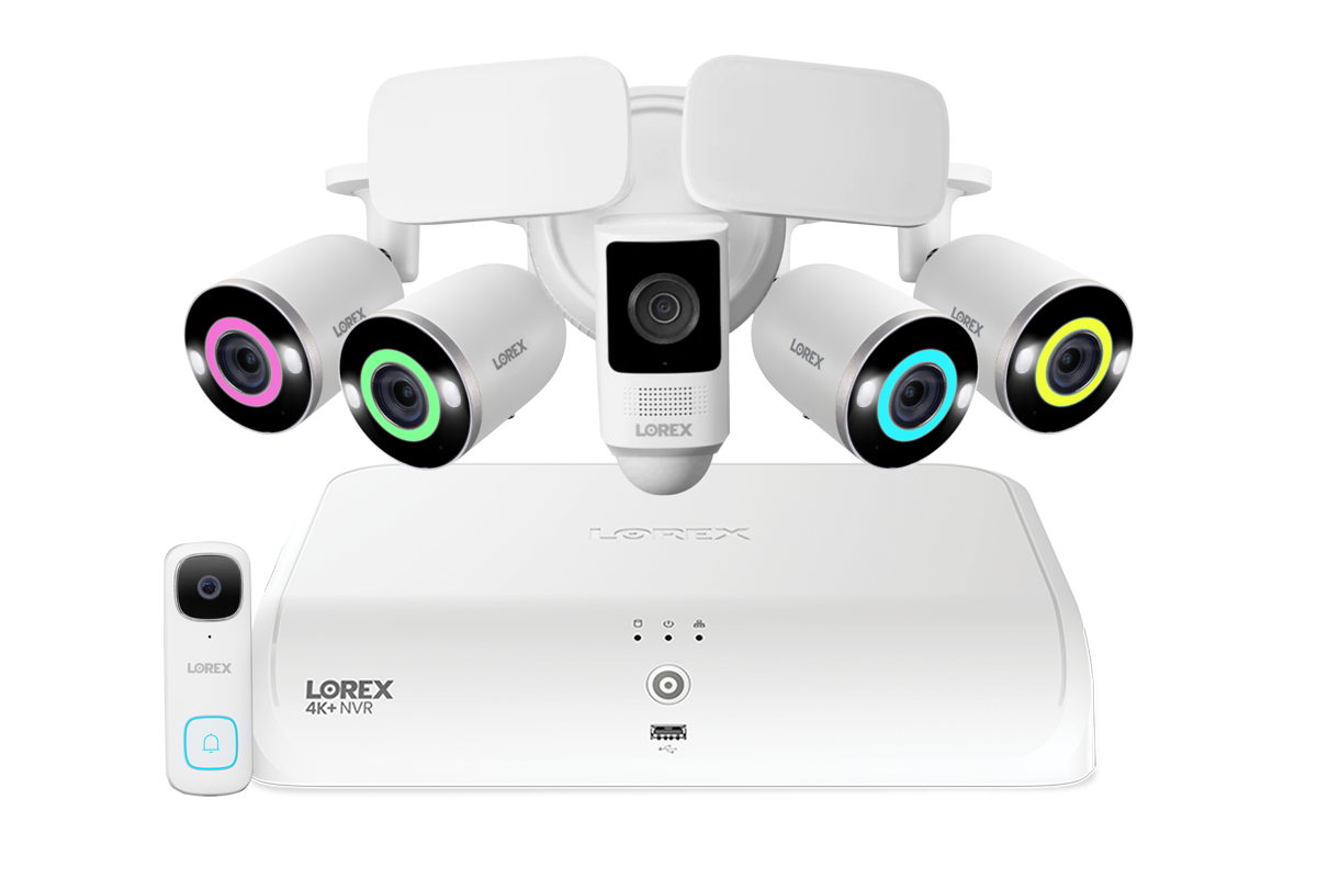 Setup Lenox Camera Lorex 2K 32GB NVR System With Outdoor Battery