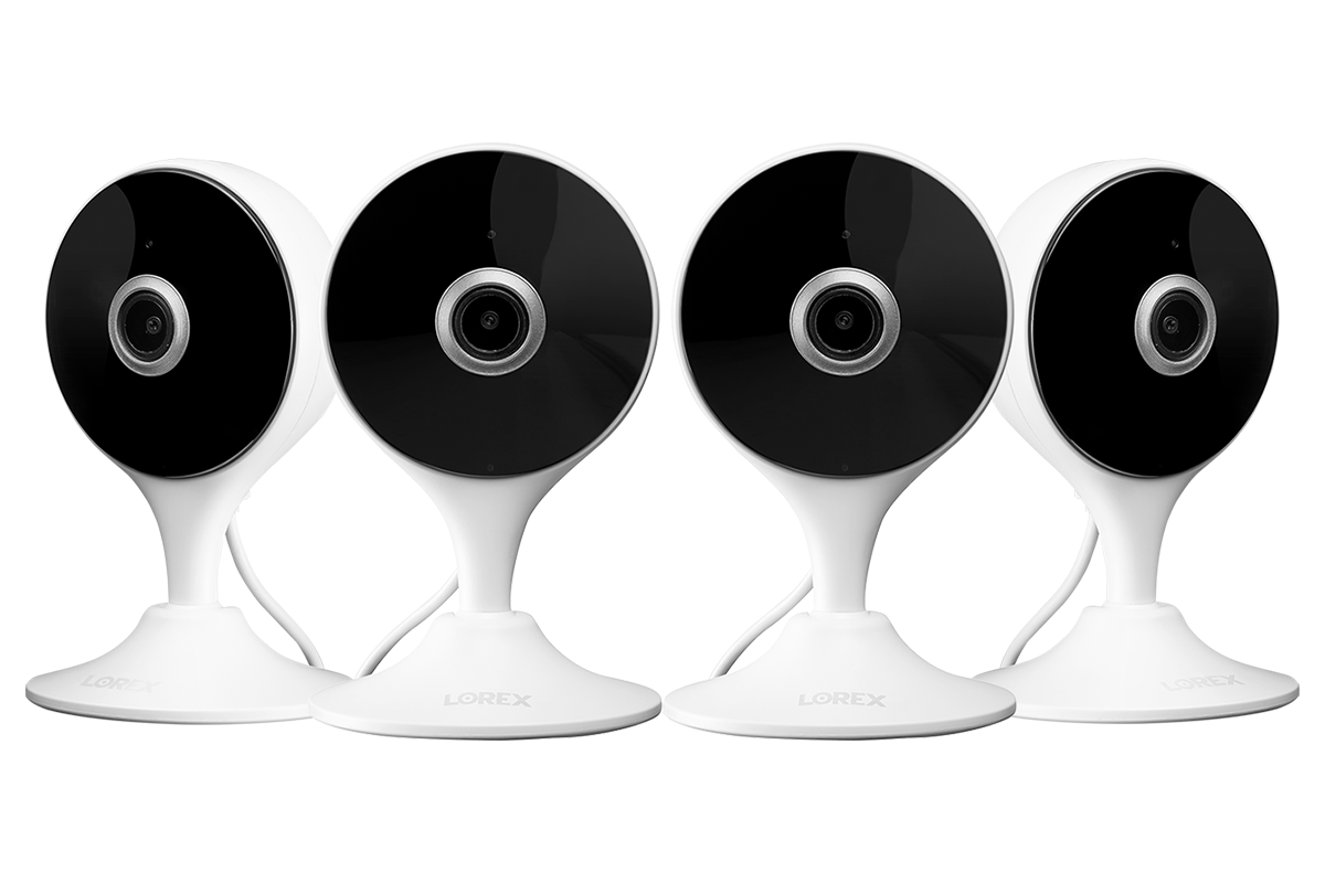 2K Indoor Wi-Fi Security Camera (4-Pack)