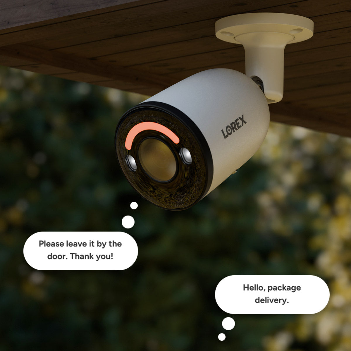 Lorex Classic 4K+ PoE AI Bullet Camera with Person & Vehicle Detection