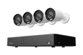Système NVR filaire Lorex Connect 4K 8 caméras 1 To avec caméras de sécurité IP Bullet 4K (fonctionne avec l'application Lorex Connect)