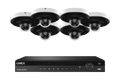 Lorex Elite Series 4K 16 Channel 4TB Wired System with P2 Wired 2K IP Mini PTZ Cameras