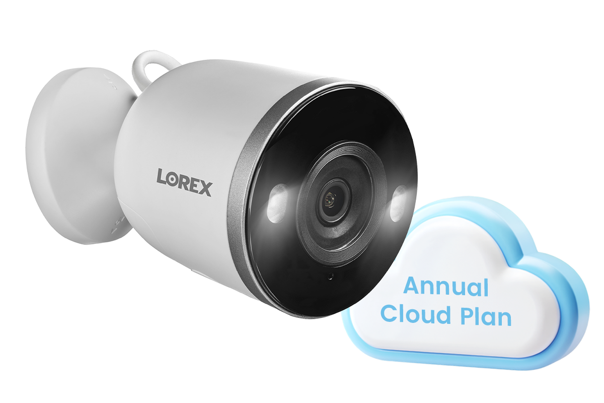 Caméra de sécurité Wi-Fi Lorex 2K Spotlight pour intérieur/extérieur (32 Go, compatible cloud)