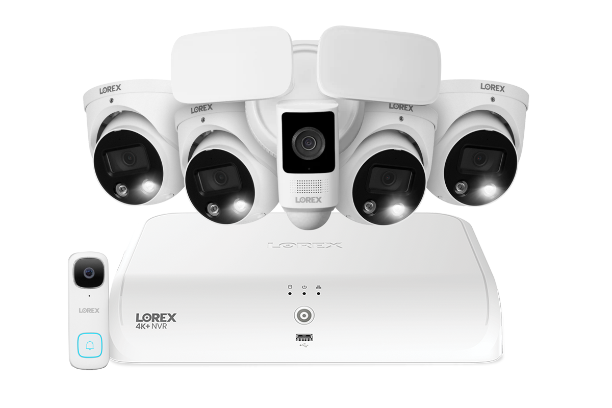 Lorex Fusion 4K 16 Camera Capable (8 Wired + 8 Fusion WiFi) 2TB NVR S