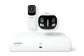 Lorex Wireless Fusion - 4K+ NVR with 4K Wired Doorbell and 4K Dual Lens Smart Security Lighting Camera