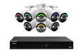 Lorex Fusion Series 4K 16 Camera Capable (Wired or Fusion Wi-Fi) 4TB Wired NVR System with H12 Wired 4K IP Bullet Cameras