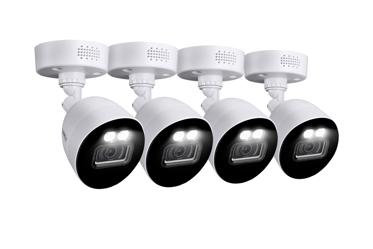 Lorex 4K Smart Deterrence CVI Wired Bullet Cameras