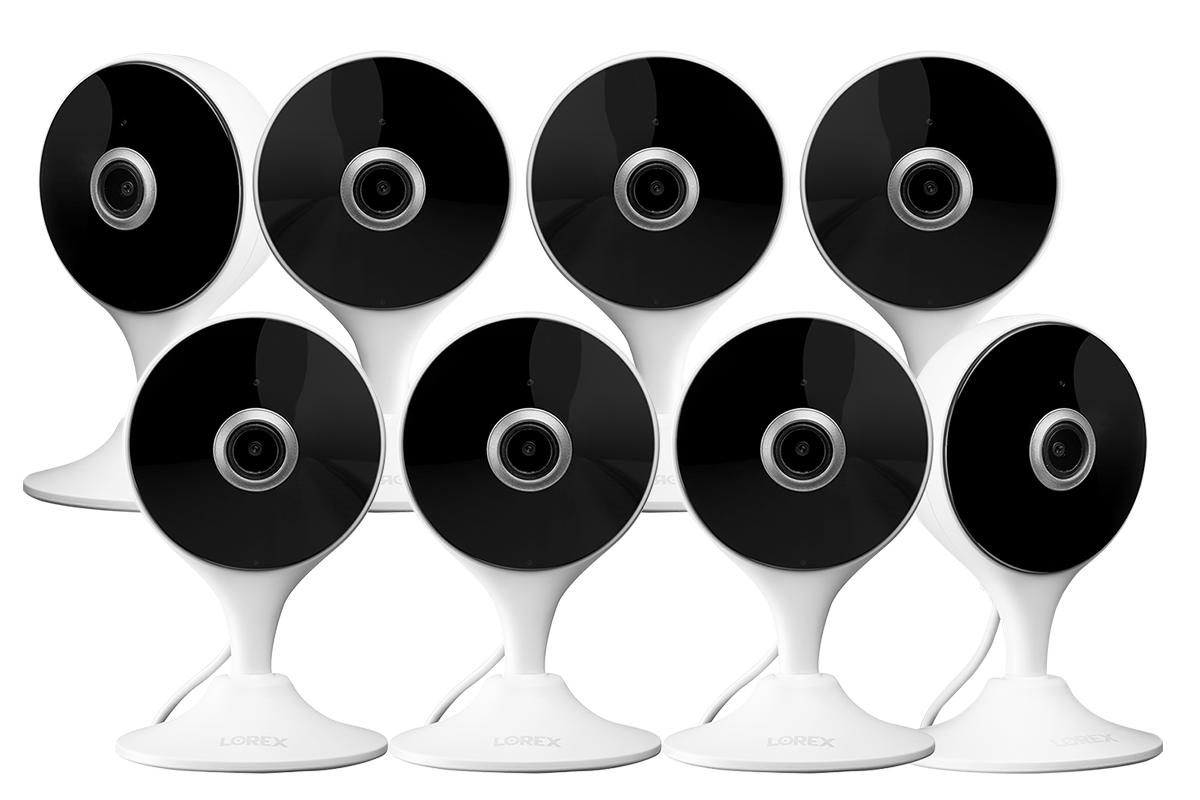 2K Indoor Wi-Fi Security Camera (8-Pack)
