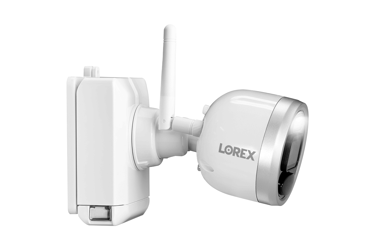 1080p HD Wire-Free Security System with 4 Battery-Operated Active Deterrence Cameras and Person Detection