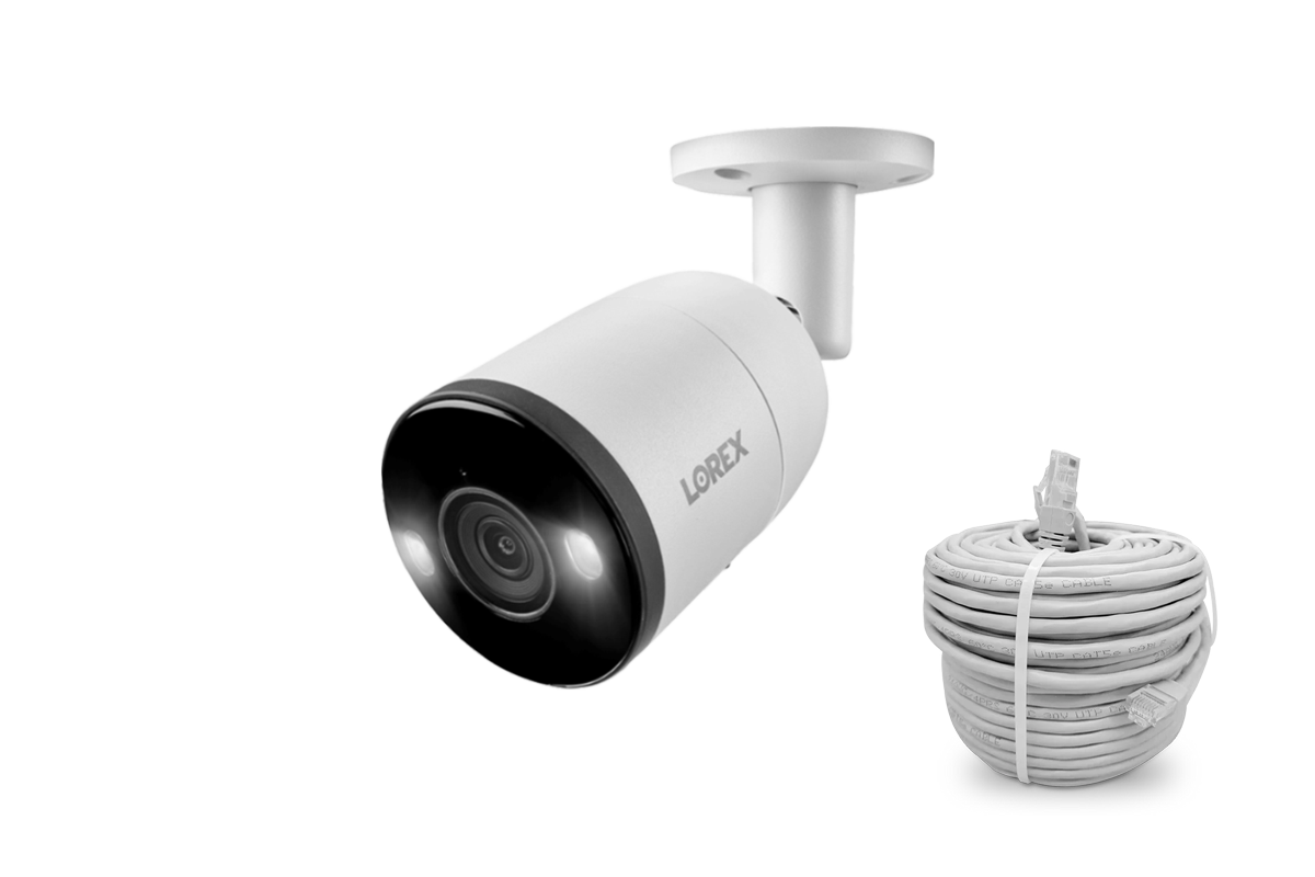 4K Ultra HD Smart Deterrence IP Camera with Smart Motion Detection Plus