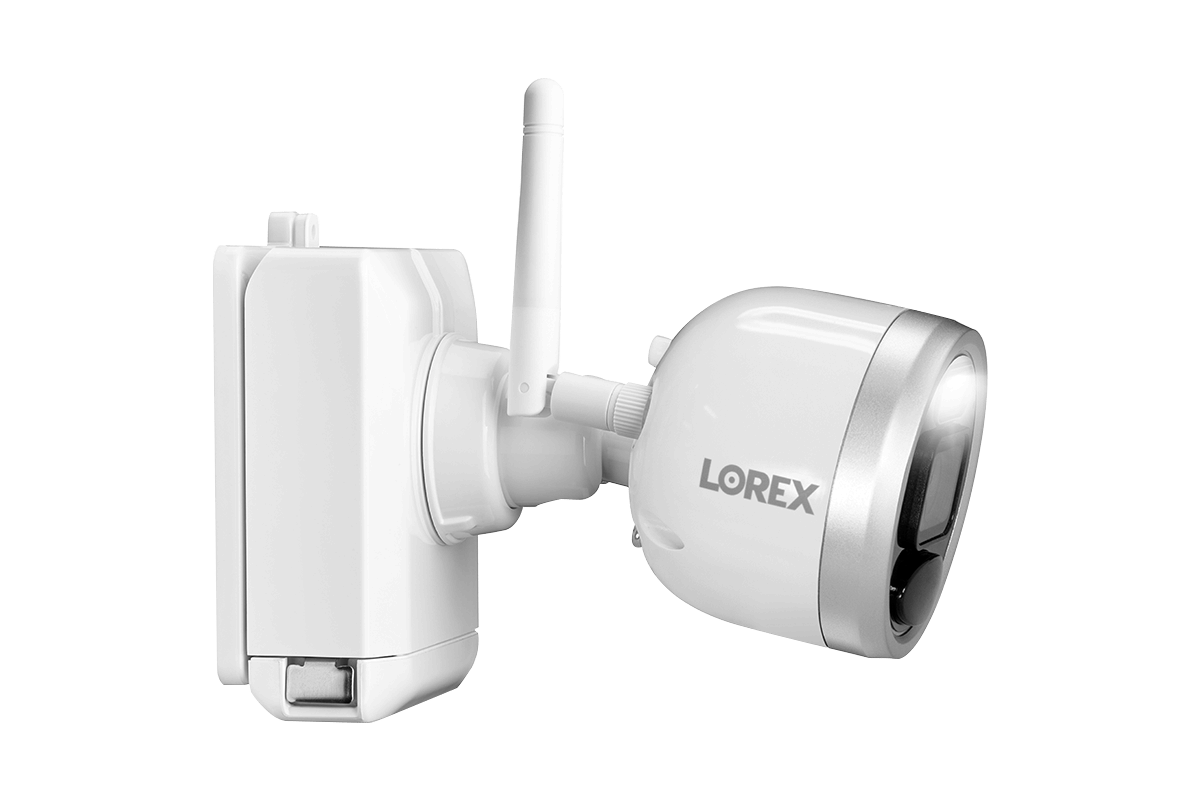 1080p HD Wire-Free Security System with 4 Battery-Operated Active Deterrence Cameras and Person Detection - Lorex Technology Inc.