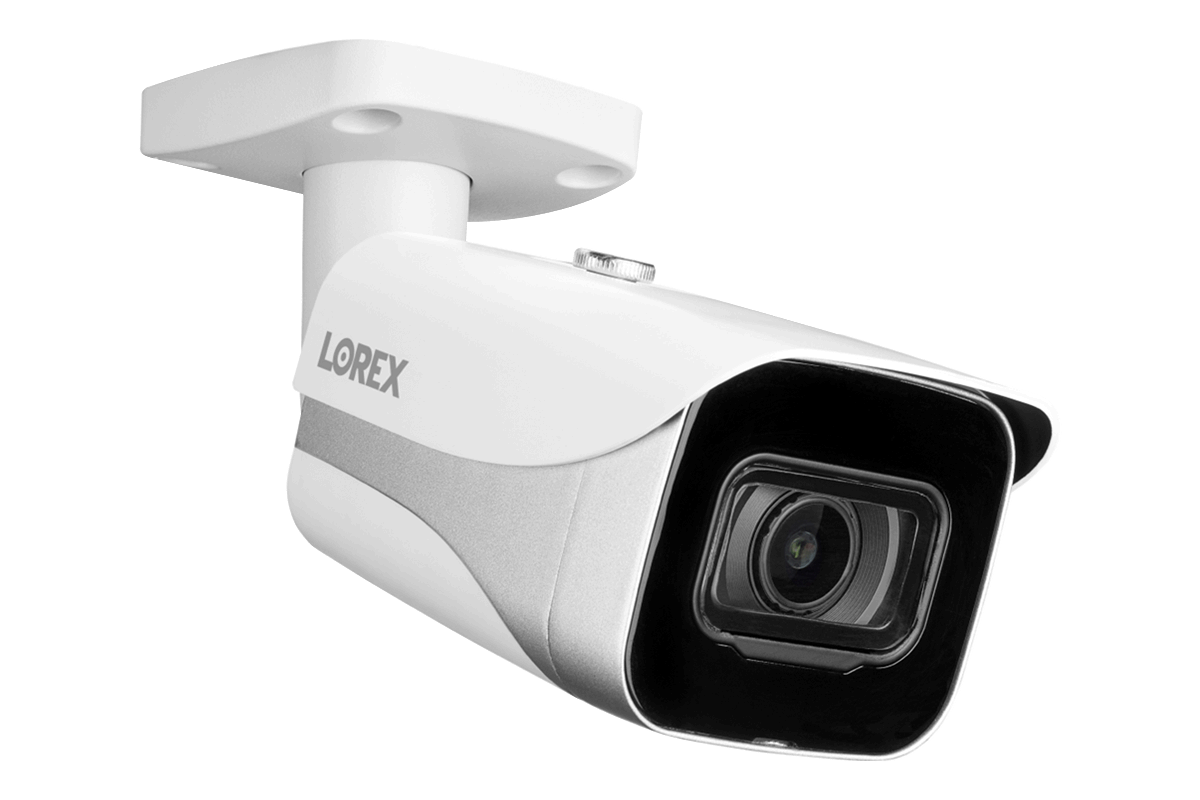 32 Channel IP Security Camera System with 12 4K Ultra HD Smart IP Bullet and 4 4K Motorized Varifocal Audio Dome Security Cameras. - Lorex Technology Inc.