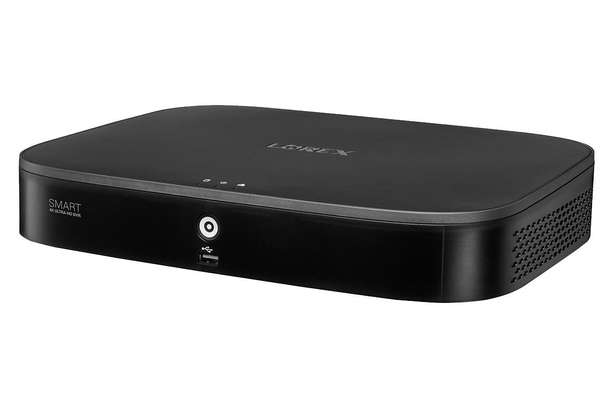 4K Ultra HD 8 Channel Digital Video Recorder with Smart Motion Detection and Smart Home Voice Control, 1TB HDD - Lorex Technology Inc.