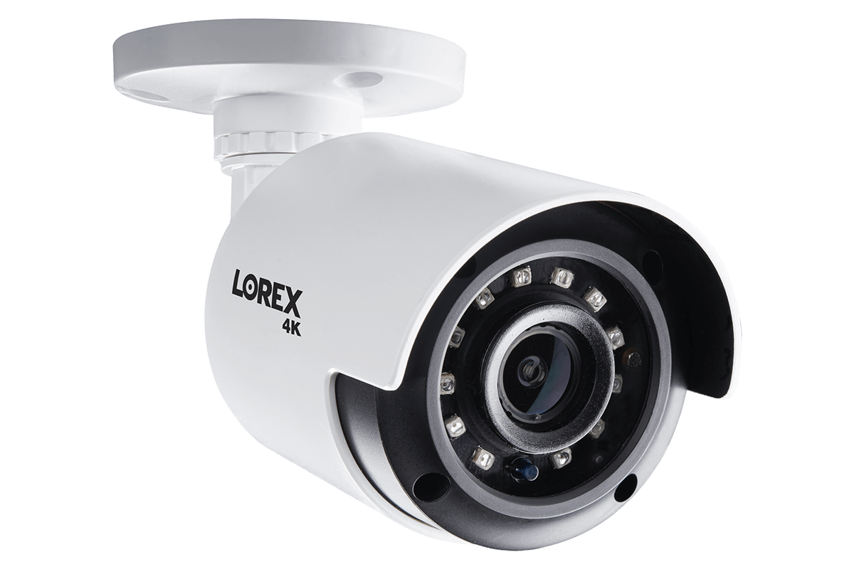 4K Ultra HD 8-Channel Security System with Four 4K (8MP) Cameras, Advanced Motion Detection and Smart Home Voice Control - Lorex Technology Inc.