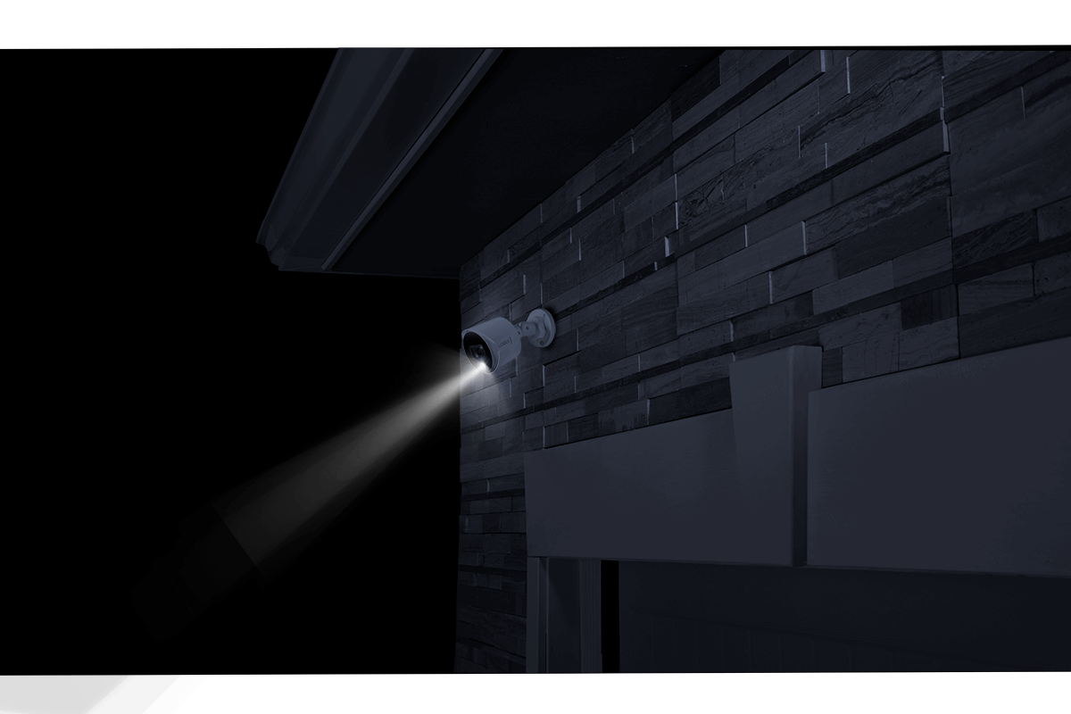 4K Ultra HD Security System with Eight 4K (8MP) Active Deterrence Cameras featuring Smart Motion Detection and Smart Home Voice Control - Lorex Technology Inc.