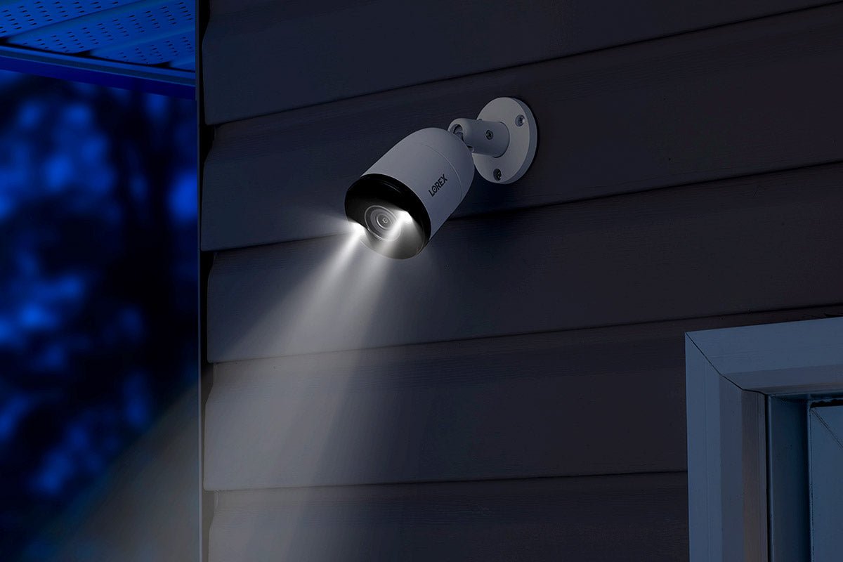 Lorex 4K 8-Channel 2TB Wired NVR System with Smart Deterrence and Smart Motion Detection Bullet Cameras - Lorex Technology Inc.