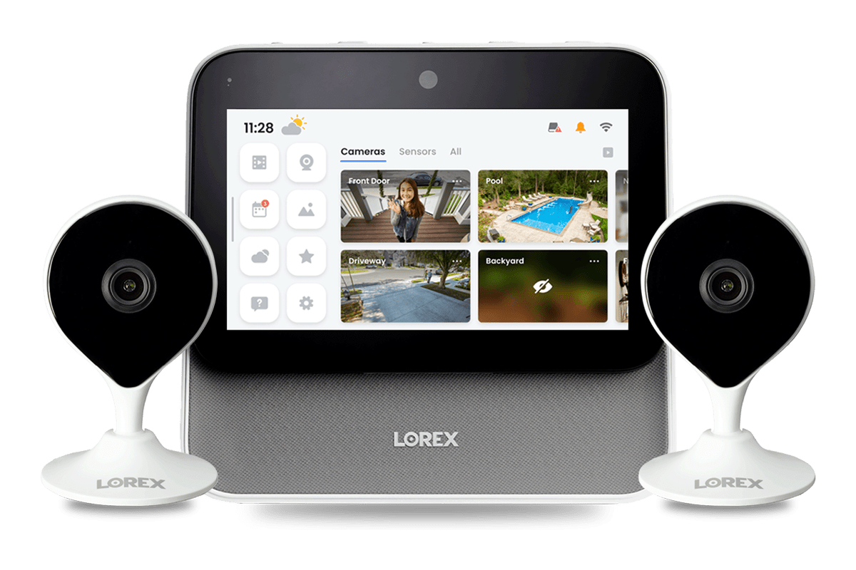 Lorex Smart Home Security Center with Indoor Security Cameras - Lorex Technology Inc.