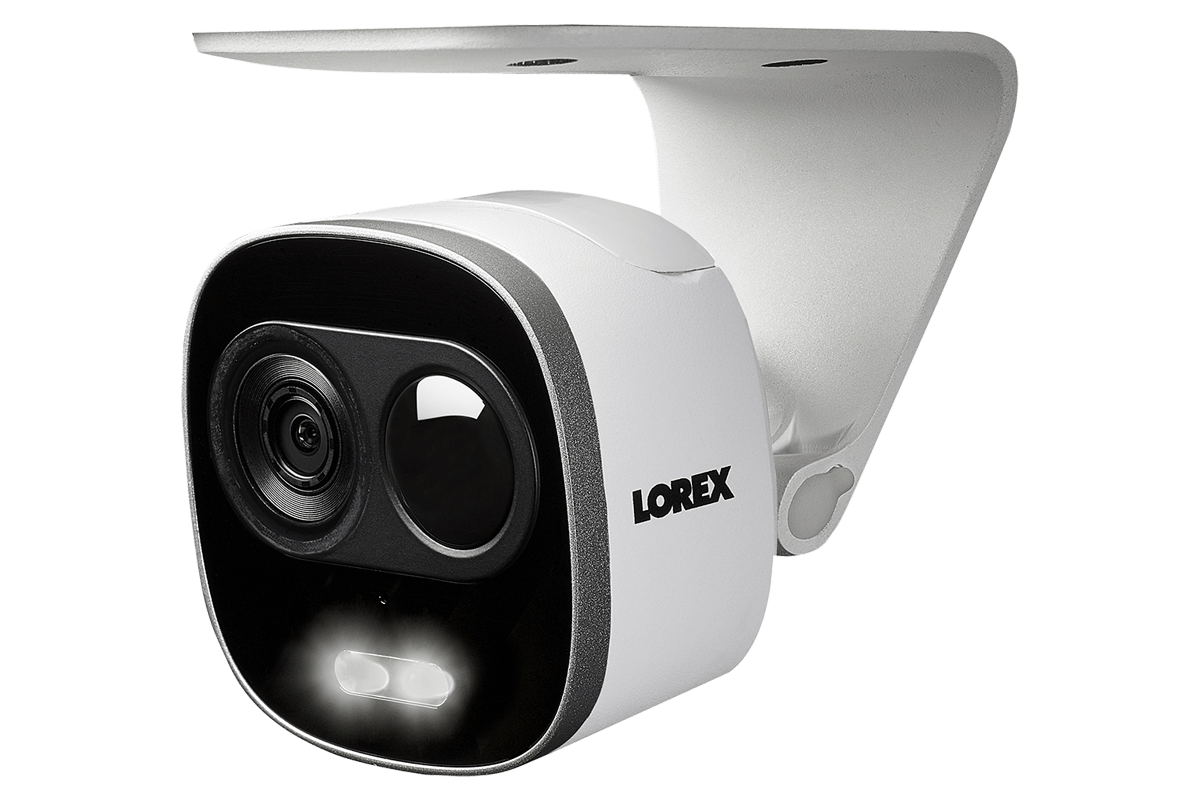 WiFi HD Outdoor Camera with Motion Activated Bright White Light, Two Way Audio, 65FT Night Vision (2-pack) - Lorex Technology Inc.
