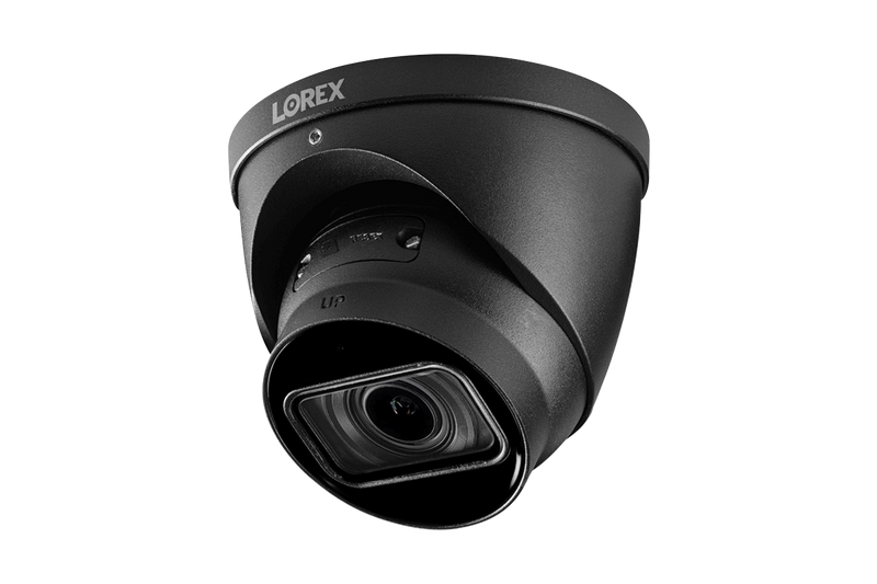 32-Channel Nocturnal NVR System with Thirty-Two 4K (8MP) Smart IP Optical Zoom Dome Security Cameras with Real-Time 30FPS Recording and Listen-in Audio