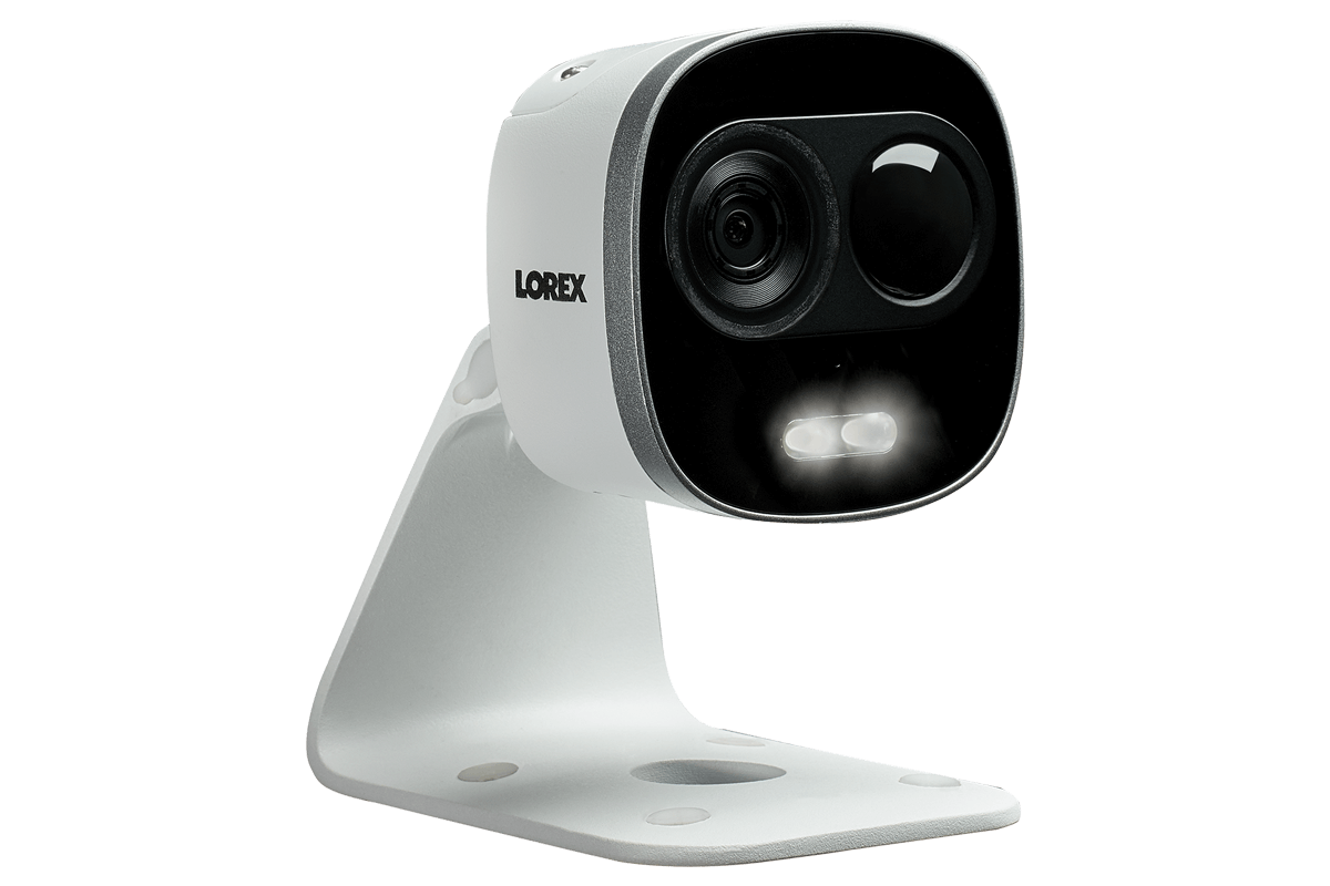 4K Ultra HD IP Camera System with 6 Active Deterrence Security Cameras, 130ft Night Vision