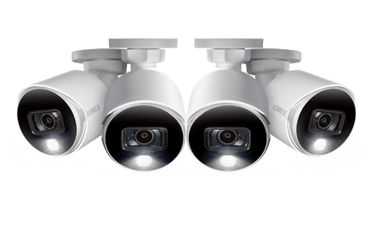 Lorex 4K Active Deterrence Security Bullet Camera