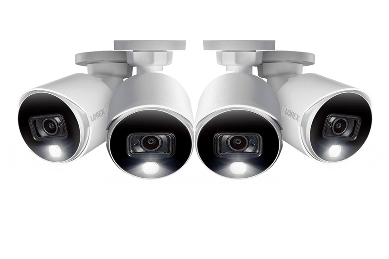 Lorex 4K Active Deterrence Security Bullet Camera