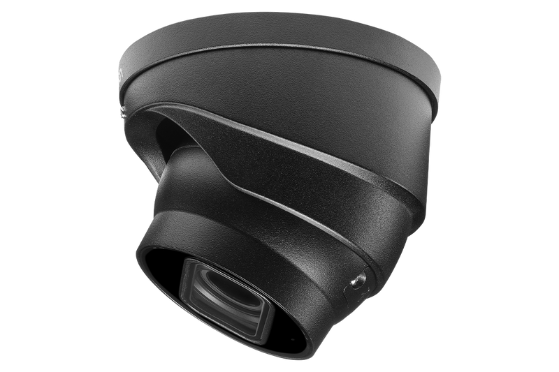 Lorex 4K IP Wired Dome Security Camera with Motorized Varifocal Lens, Real-Time 30FPS Recording and Listen-In Audio