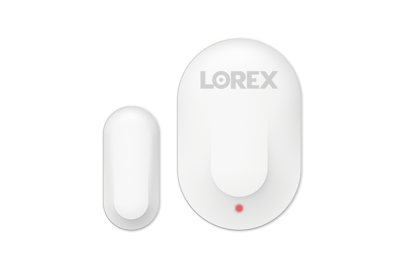 Lorex 4K 8-Channel NVR System with 8 Smart Deterrence 4K 8MP IP Cameras and Smart Sensor Starter Kit