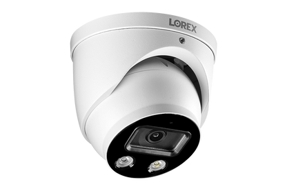 4K Ultra HD Smart Deterrence IP Dome Security Camera with Smart Motion Detection Plus