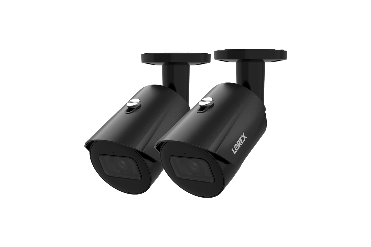 Aurora Series A20 4K IP Wired Bullet Security Camera with Listen-In Audio and Smart Motion Detection