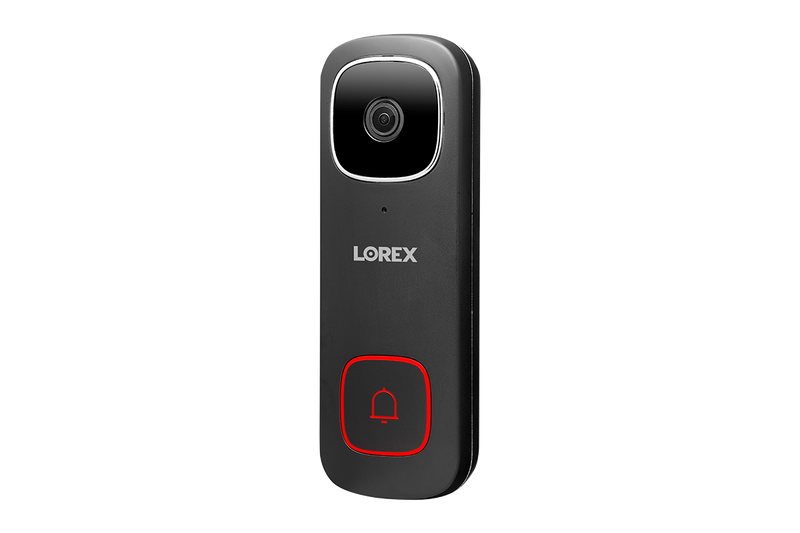 Lorex 2K Wi-Fi Video Doorbell (Wired, 32GB)