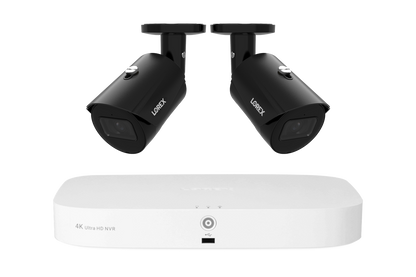 Lorex Fusion Series NVR with A20 (Aurora Series) IP Bullet Cameras - 4K 16-Channel 2TB Wired System