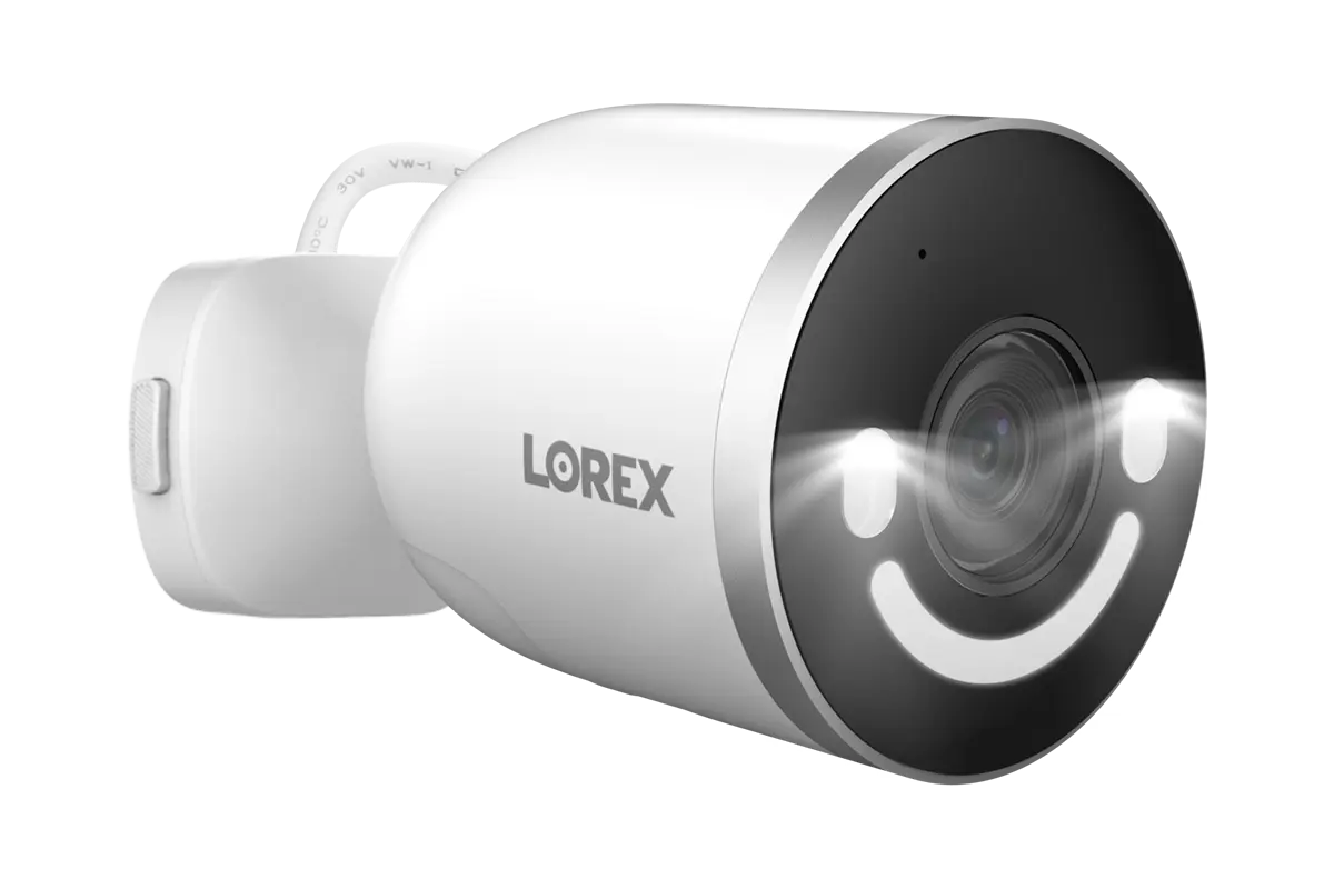 Lorex Fusion 4K 12-Channel (8 Wired + 4 Wi-Fi) 2TB DVR System with 4 Analog Active Deterrence Cameras and 2 Spotlight Indoor/Outdoor Wi-Fi Cameras