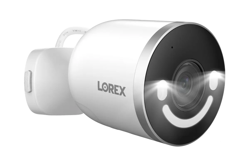 Lorex Fusion 4K 12-Channel (8 Wired + 4 Wi-Fi) 2TB DVR System with 4 Analog Active Deterrence Cameras and 2 Spotlight Indoor/Outdoor Wi-Fi Cameras