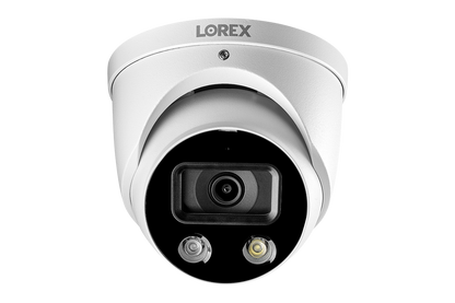 4K Ultra HD Smart Deterrence IP Dome Security Camera with Smart Motion Detection Plus