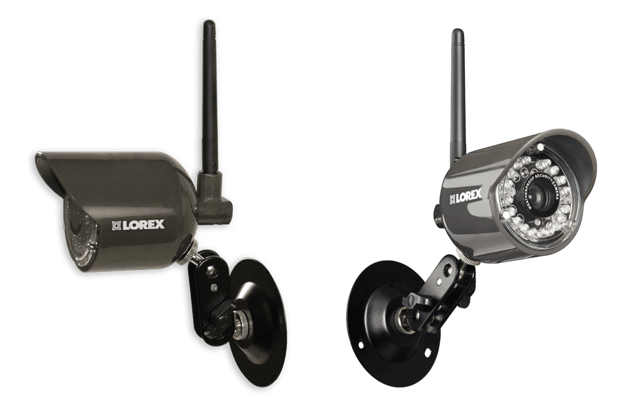 Wireless security cameras