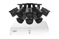 Lorex Fusion Series 4K+ 16 Channel (8 Wired + 8 Fusion Wi-Fi) 2TB Wired System with A14 Wired 4K IP Bullet Cameras