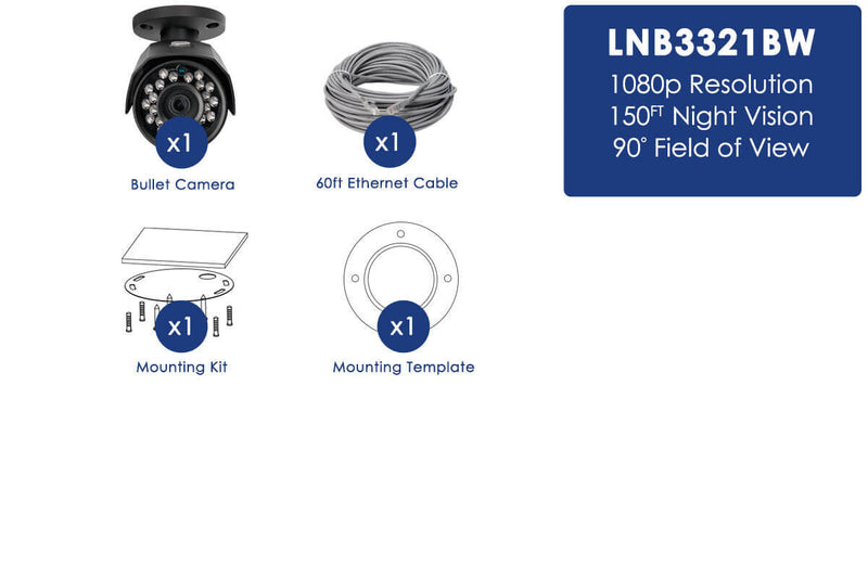 HD IP Camera with Color Night Vision