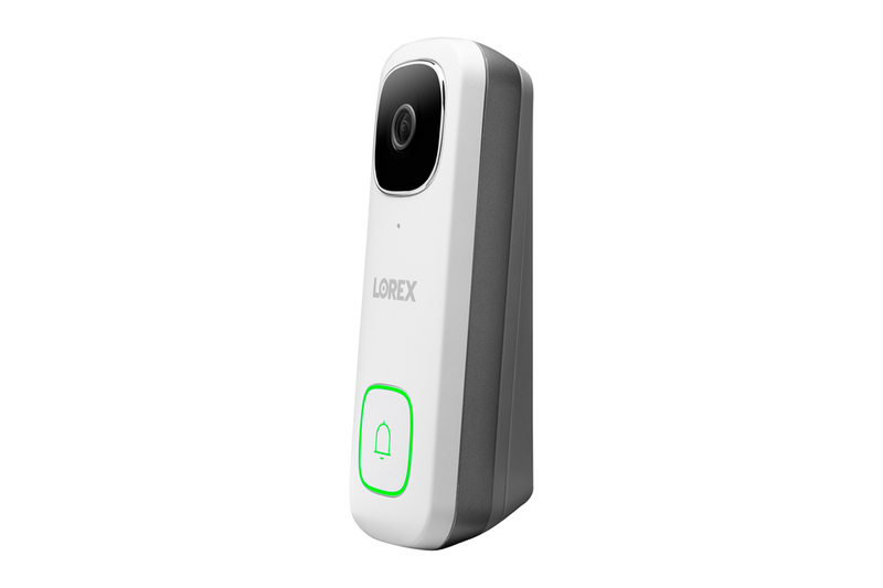 Lorex 2K Wi-Fi Video Doorbell (Wired, 32GB)