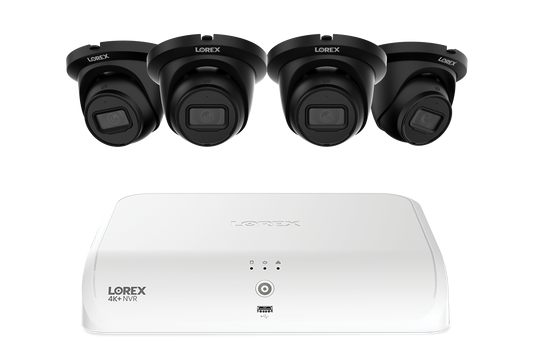Lorex Fusion Series 4K+ 16 Channel (8 Wired + 8 Fusion Wi-Fi) 2TB Wired System with A4 Wired 2K IP Turret Cameras