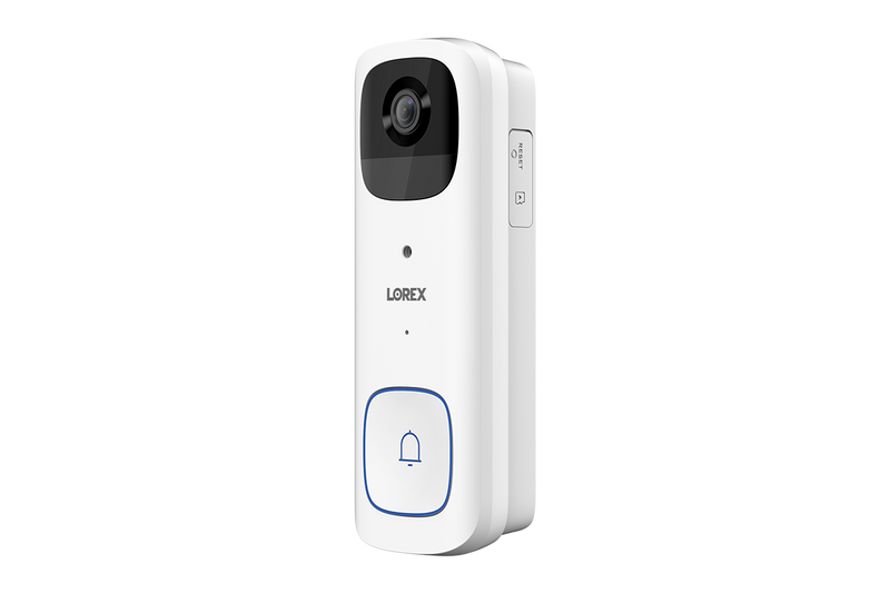 Lorex 2K Wireless Doorbell (Battery-Operated) - White (One Pack)