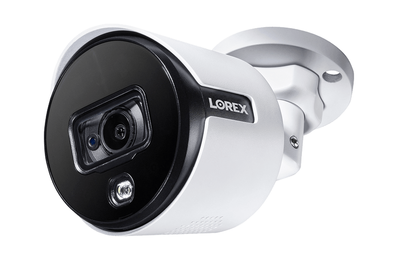 4K 8-channel 2TB Wired DVR System with Active Deterrence Cameras
